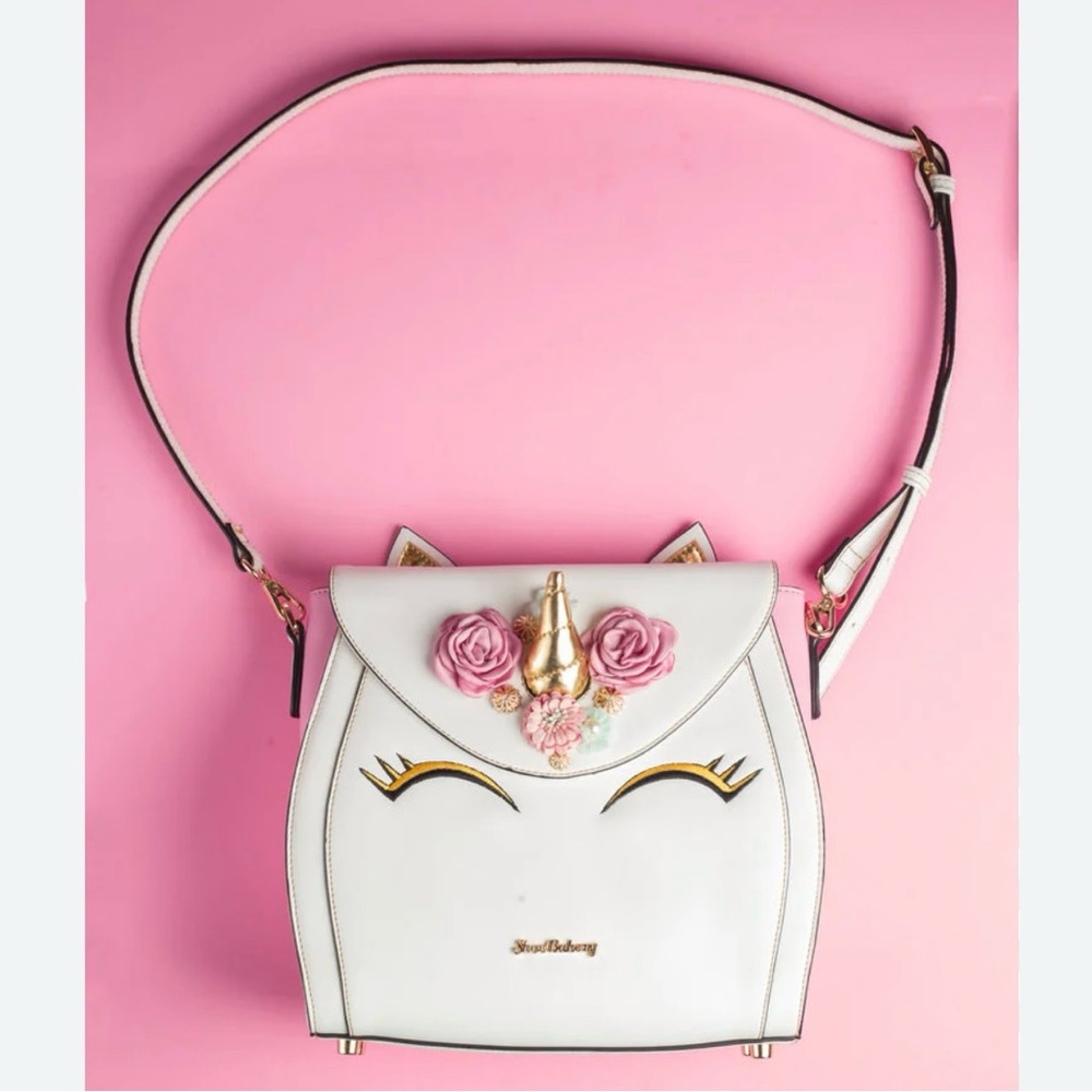 RARE Shoe Bakery Unicorn Cake Bag